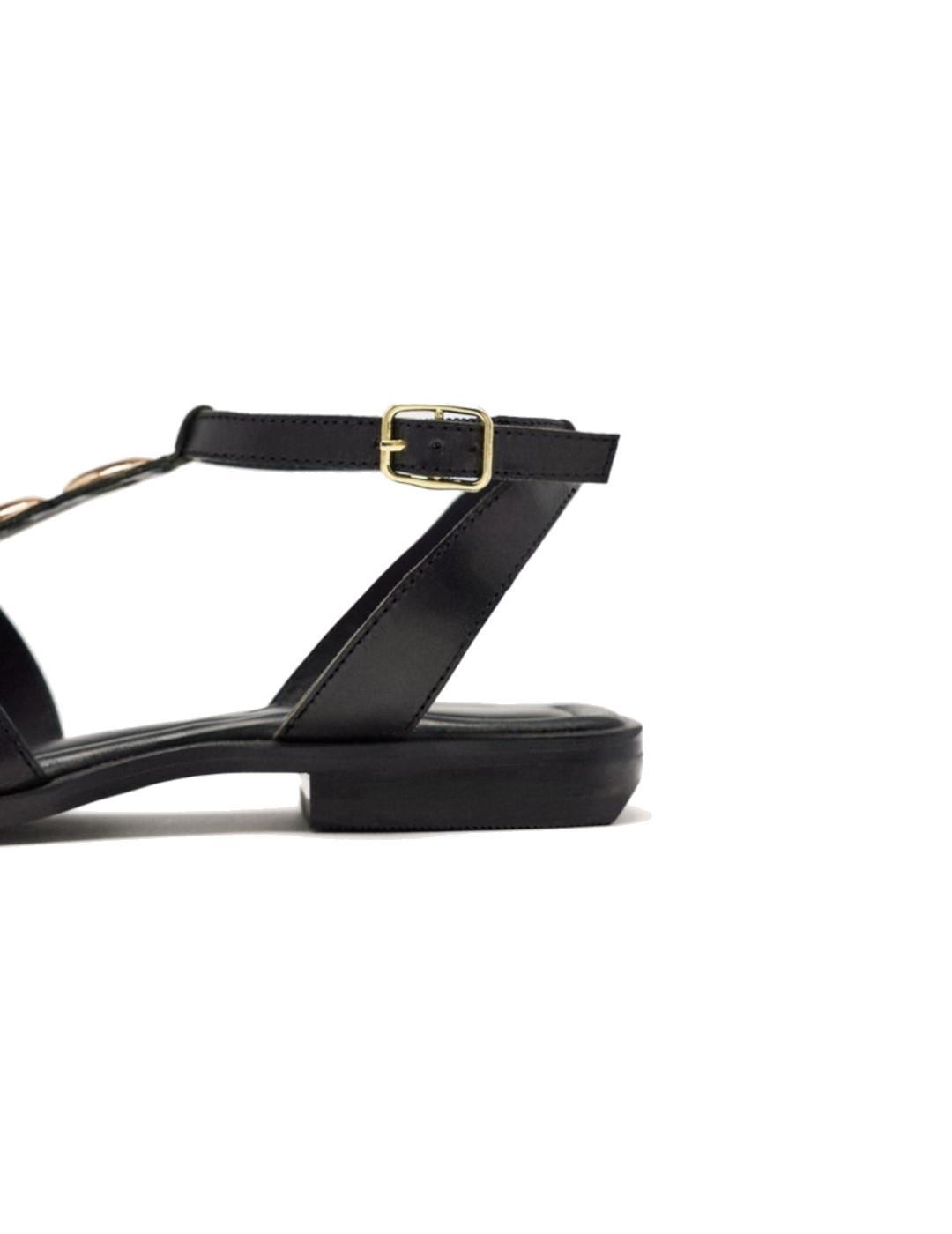 Scarpe da ginnastica da donna Gioseppo greche in pelle nera Epping. 4/4
