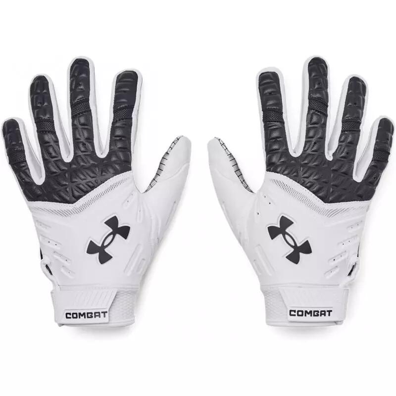Under Armour - Gants De Football Américain Under Armour Combat Blanc - Gants Football Américain - 40 M - Decathlon