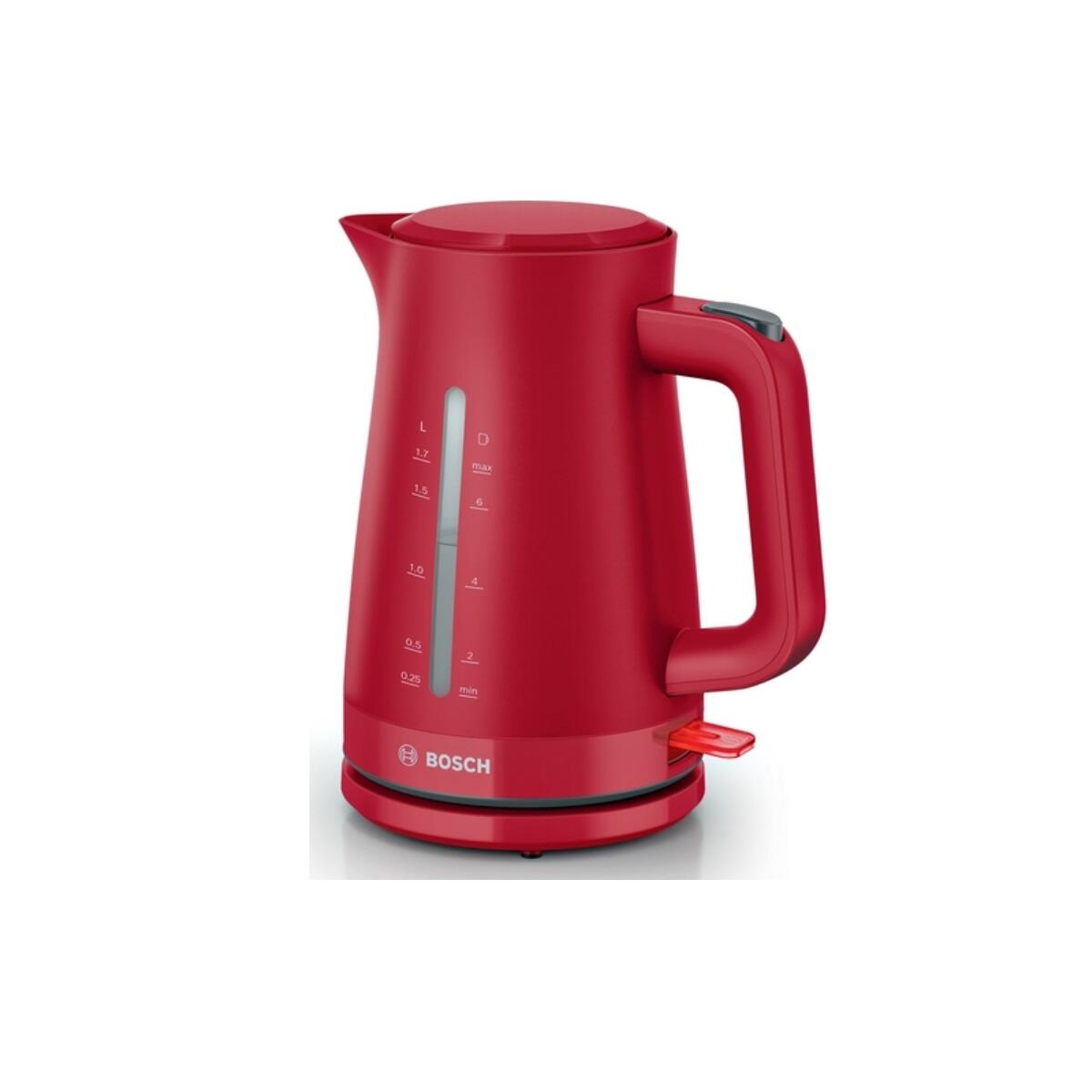 Bosch - Bouilloire Électrique 1.7l 2400w Rouge - Bouilloire - Decathlon