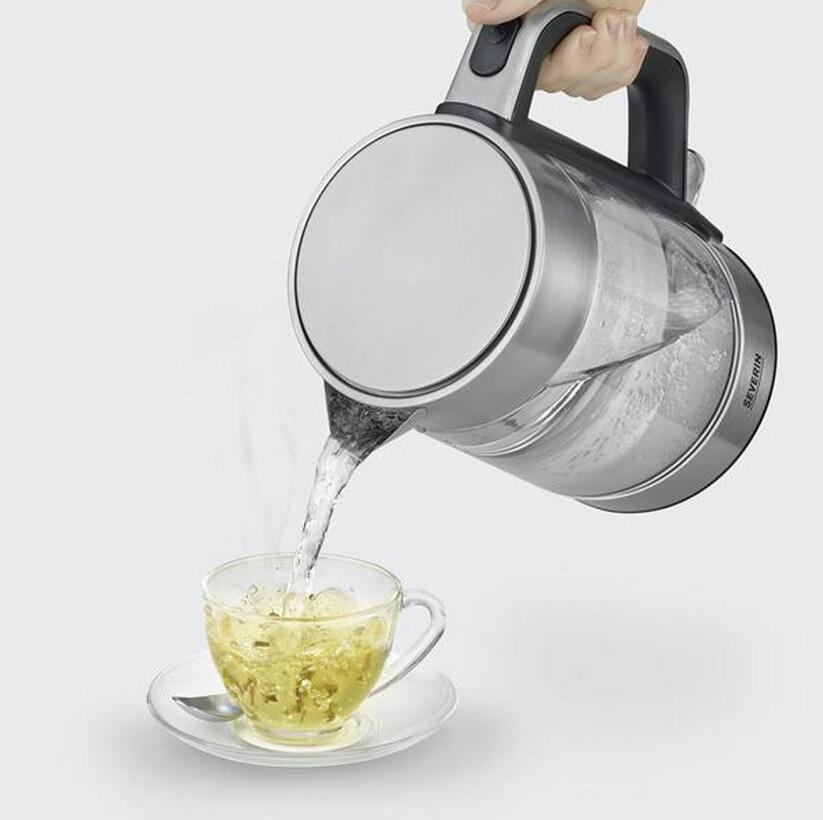 Bouilloire sans fil 1.7l 2200w inox 5/5