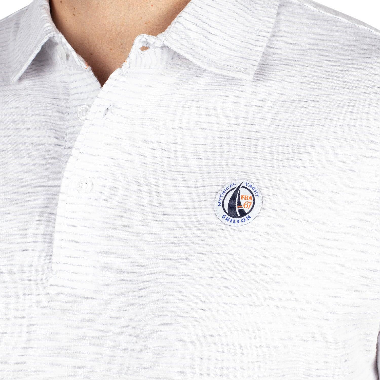 Polo yatch rayures homme 3/4