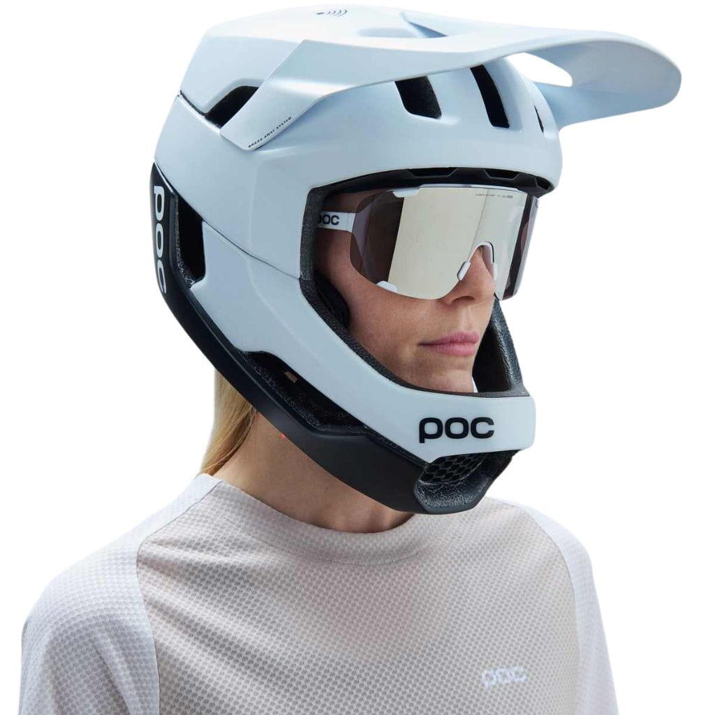 Okulary rowerowe POC Devour białe 6/6