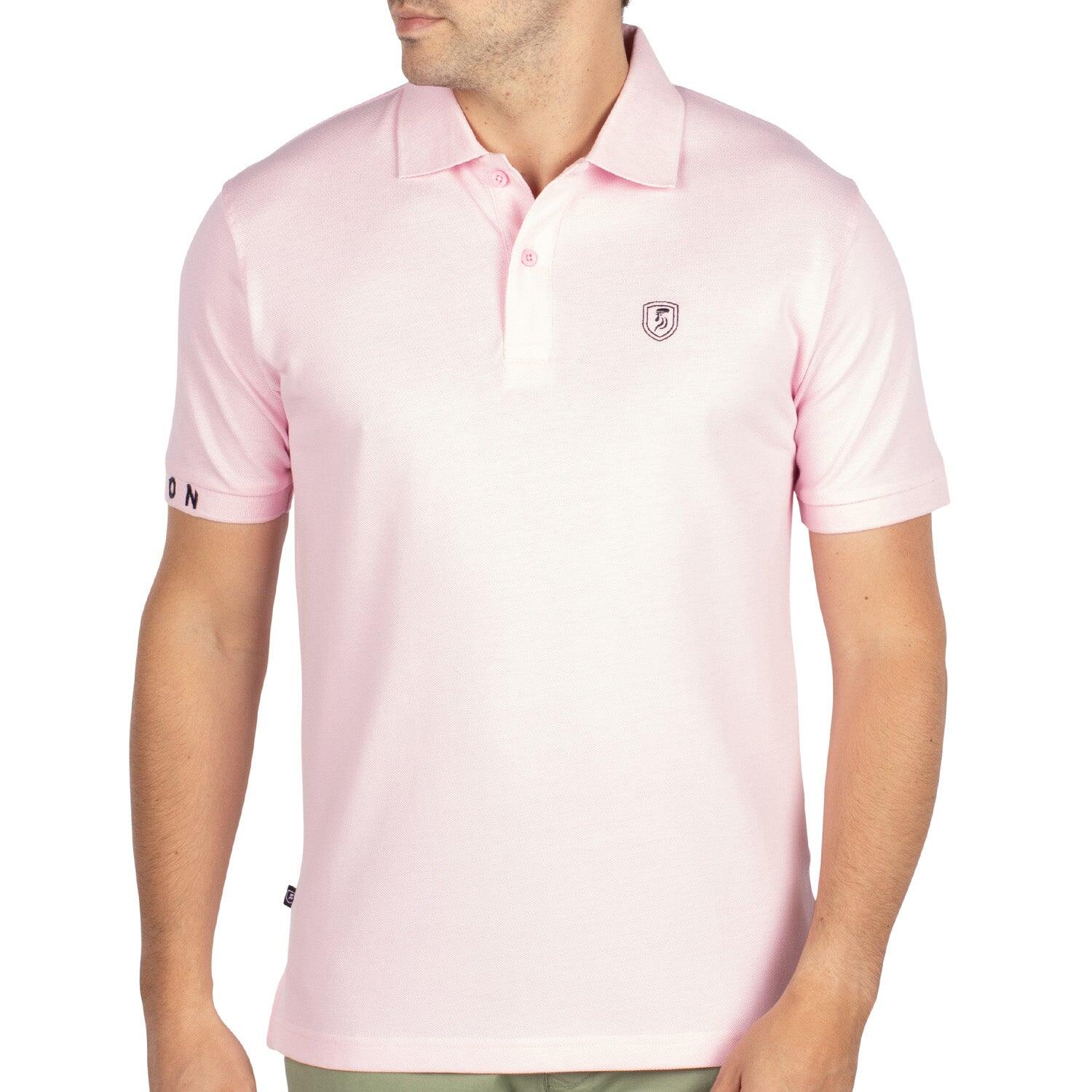 Shilton - Polo Piqué Basic Shilton Homme - Polo Manches Courtes - Rose - 60 5xl - Decathlon