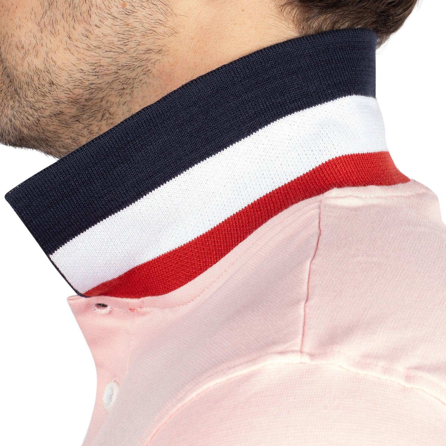 Polo tricolore rugby homme 4/7