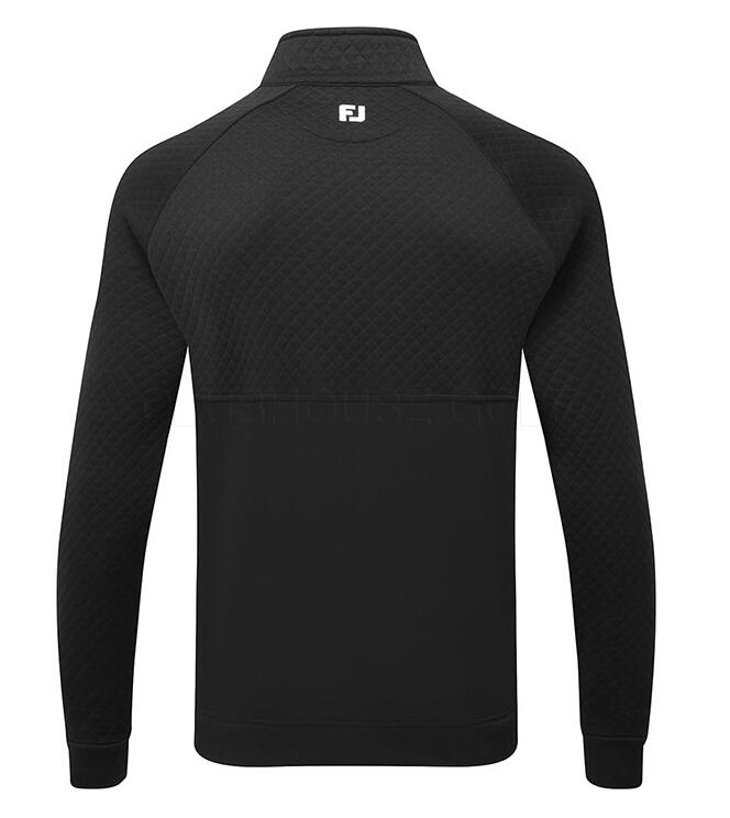 Footjoy Jacquard Thermal Cout Heren Midlayer Zwart 2/5