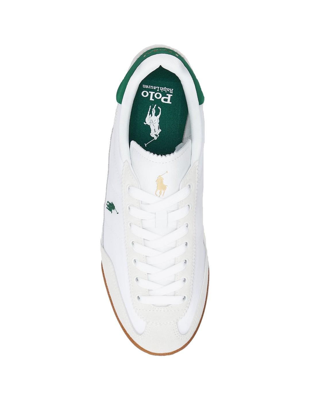 Productos de recuperación cuero y sintético para Hombre Polo sport Hester Blanco 3/4