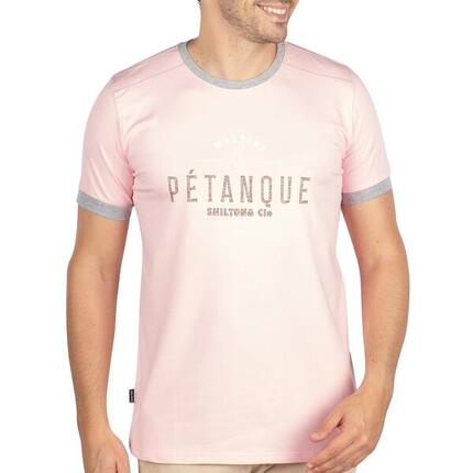 T-shirt esprit pétanque homme