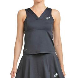 Débardeur femme BULLPADEL Afosa col V NOIR