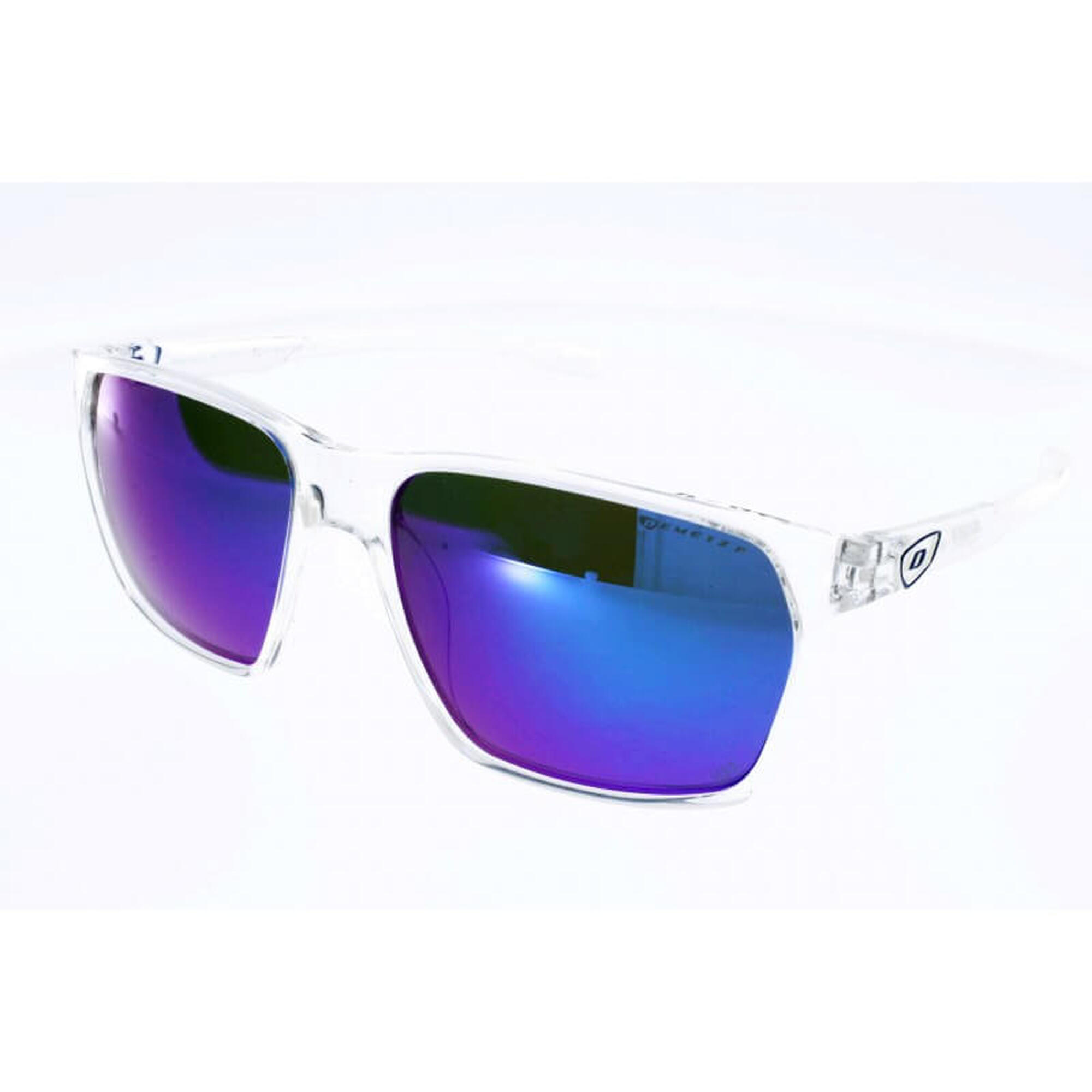 Demetz - Homme Demetz Break Cristal Verre Miroir Bleu Polarisé - Lunettes De Soleil - Blanc - No Size - Decathlon