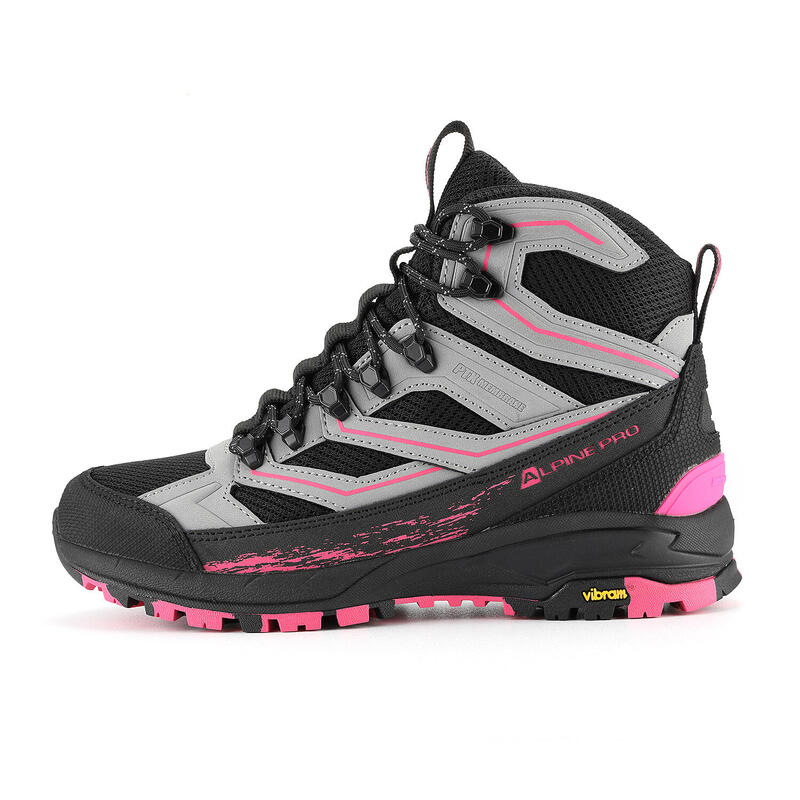 Buty trekkingowe wysokie damskie Alpine Pro Wadune Vibram