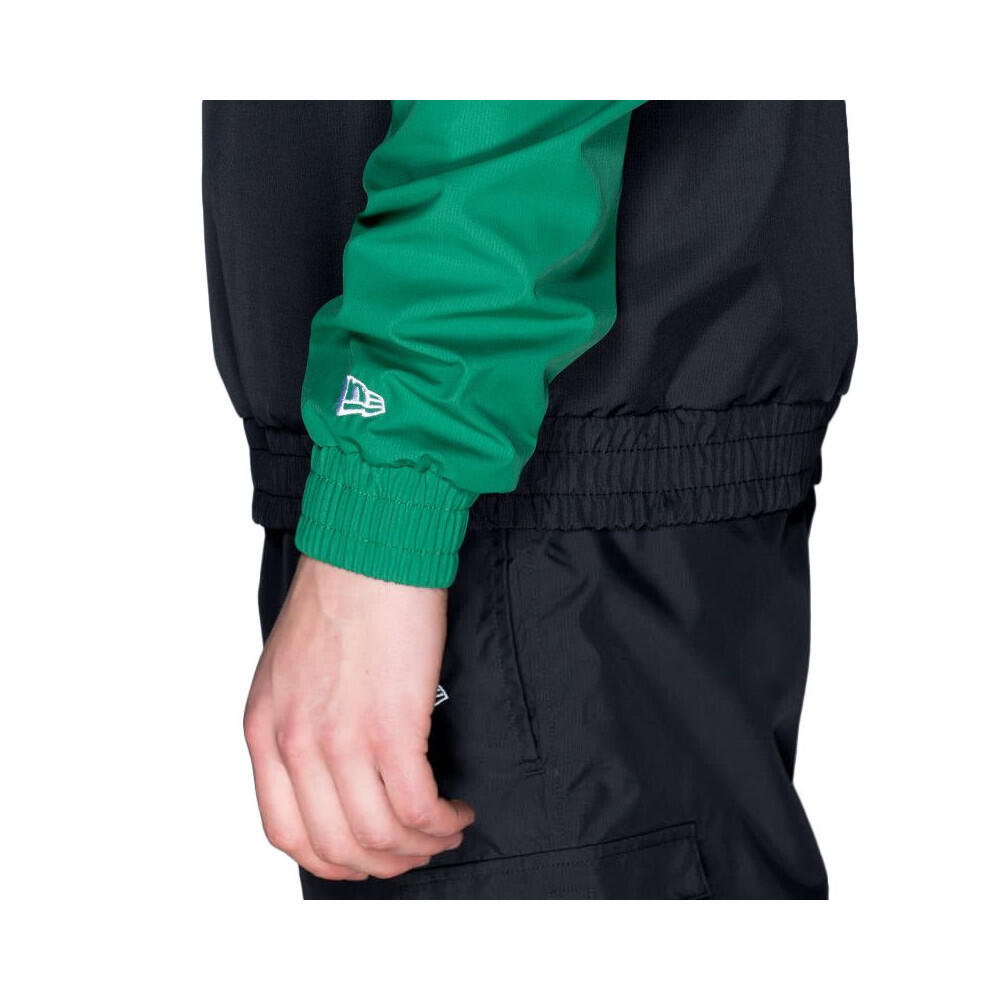 Cortavientos New Era Boston Celtics para hombre 3/4