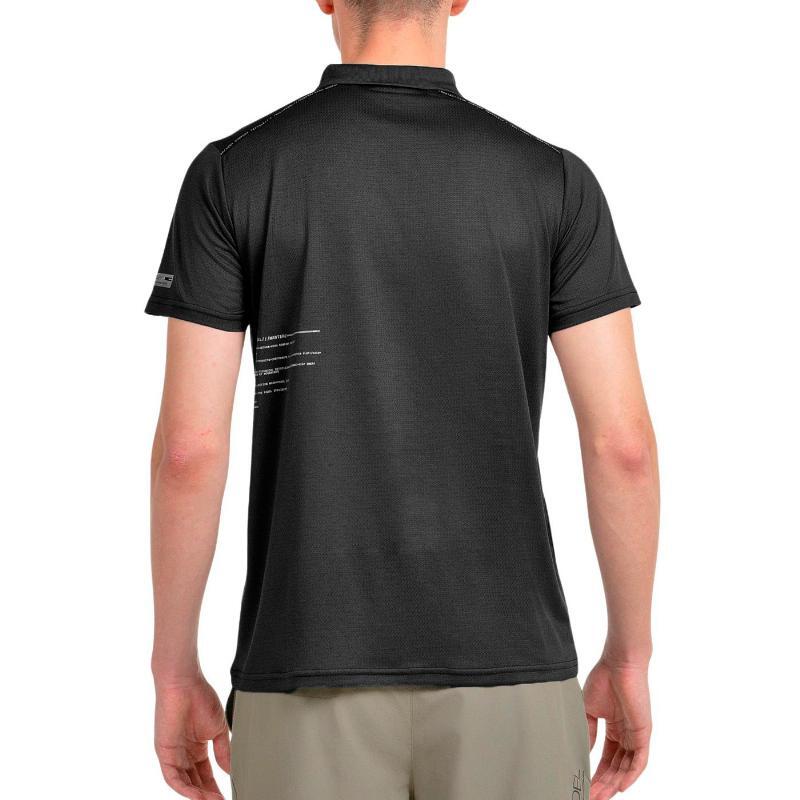Bullpadel Mirac Camisa Polo Preta 4/5