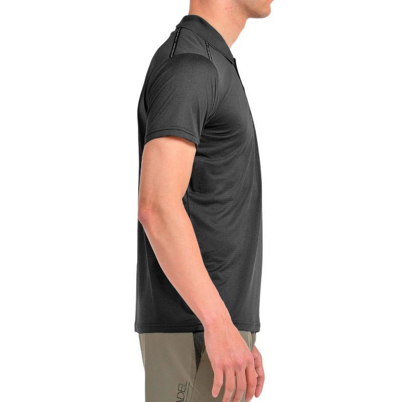 Bullpadel Mirac Camisa Polo Preta 2/5