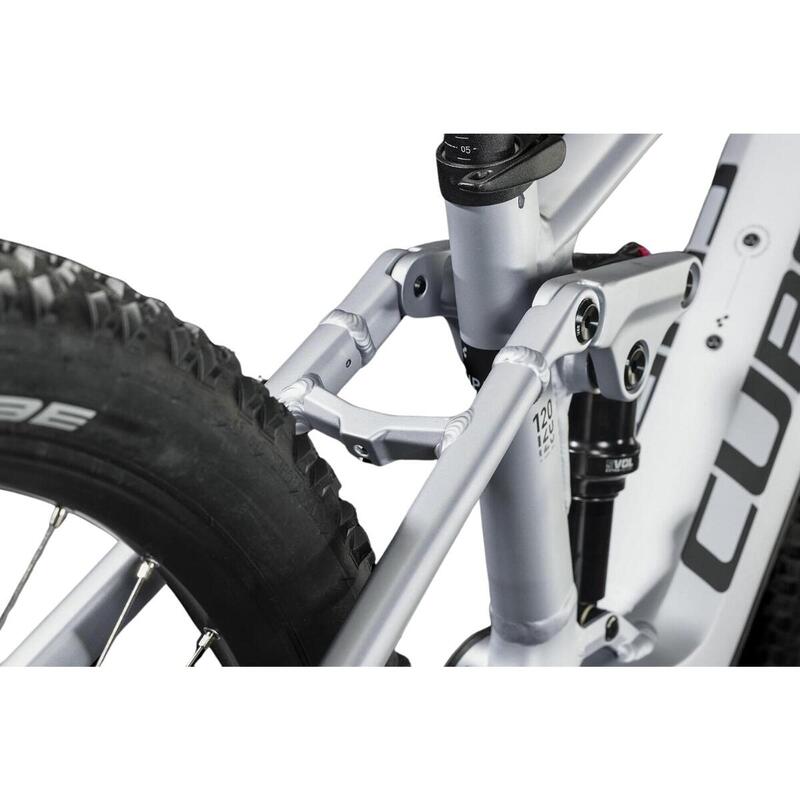 Rower elektryczny Cube Stereo Hybrid 120 Race 750 polarsilver´n´black - S