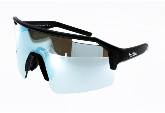 masque BOLLE 5026 C-Shifter Noir mat verre TNS bleu