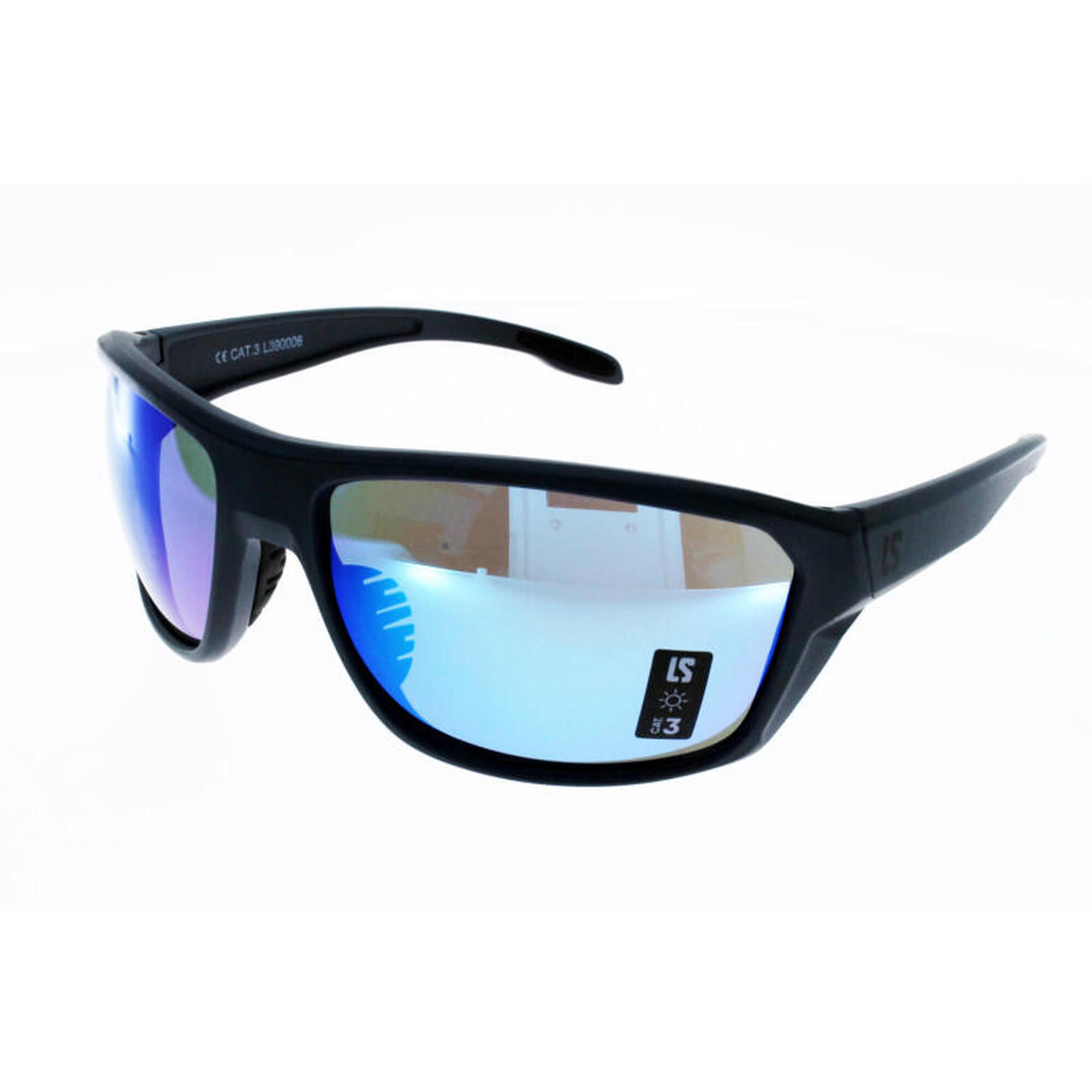 Loubsol - Adulte Loubsol Rift L390006 Noir Icefall Catégorie 3 Miroir Bleu - Lunettes De Soleil - Multicolore|noir - No Size - Decathlon