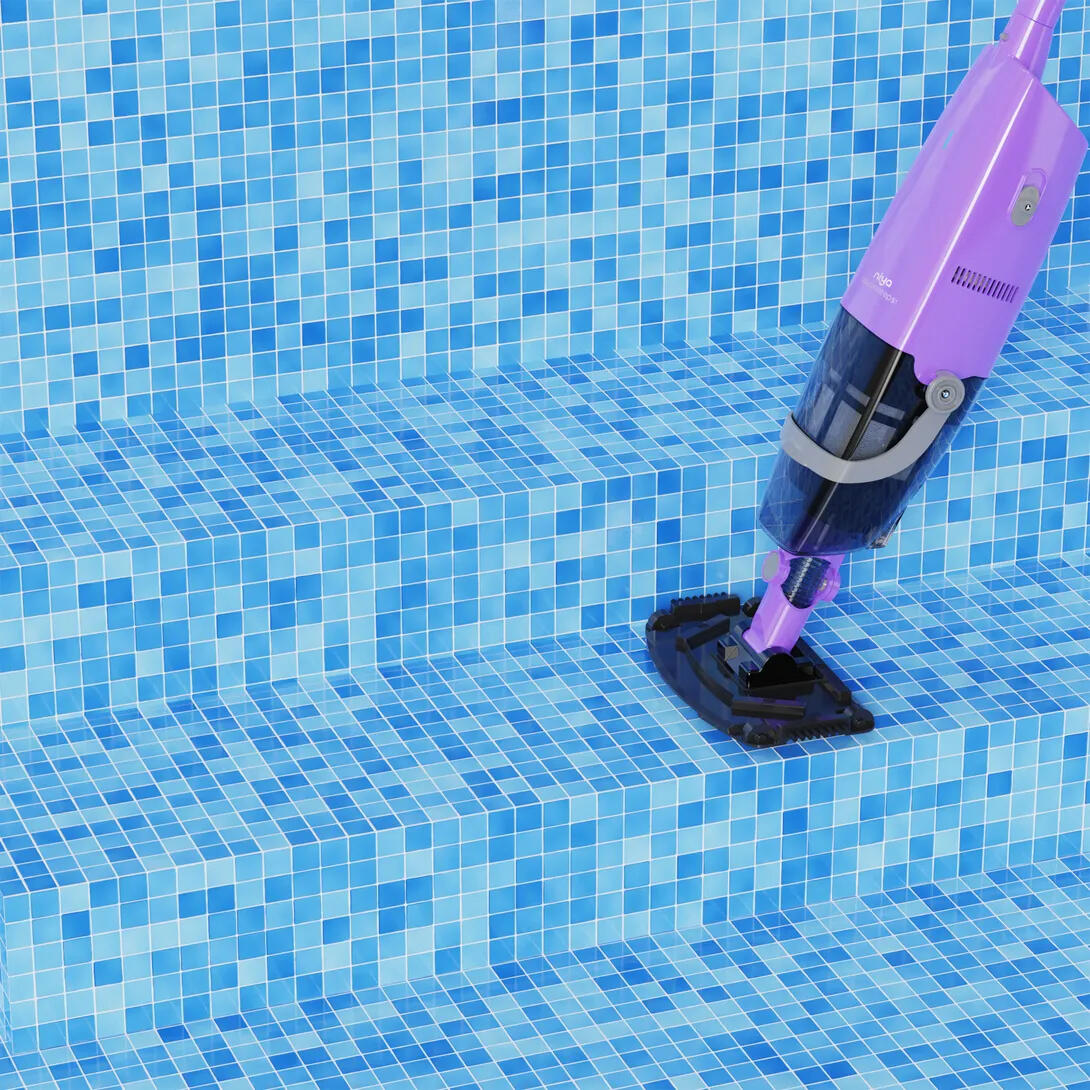 Aspirateur de piscine rechargeable 2/6