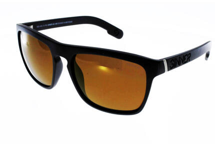Sinner THUNDER X noir mat, verres polarisés Indice 3