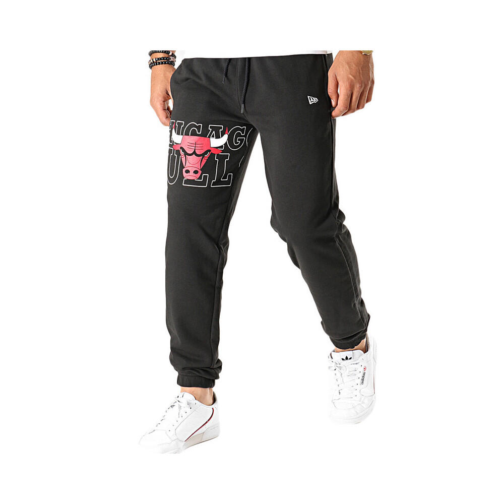 Pantalon de survêtement New Era NBA GRAPHIC OVERLAP CHICAGO BULLS 3/5