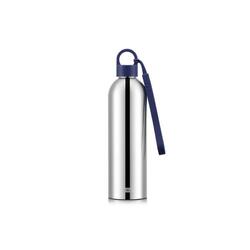 Bouteille isotherme 0.5l inox et bleu