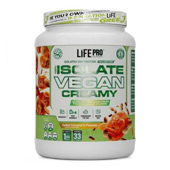 100% Isolate Vegan Creamy - 1Kg Helado de Vainilla LifePRO