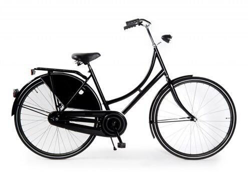 ALDO Aldo 28 inch omafiets met 61 cm frame in zwart