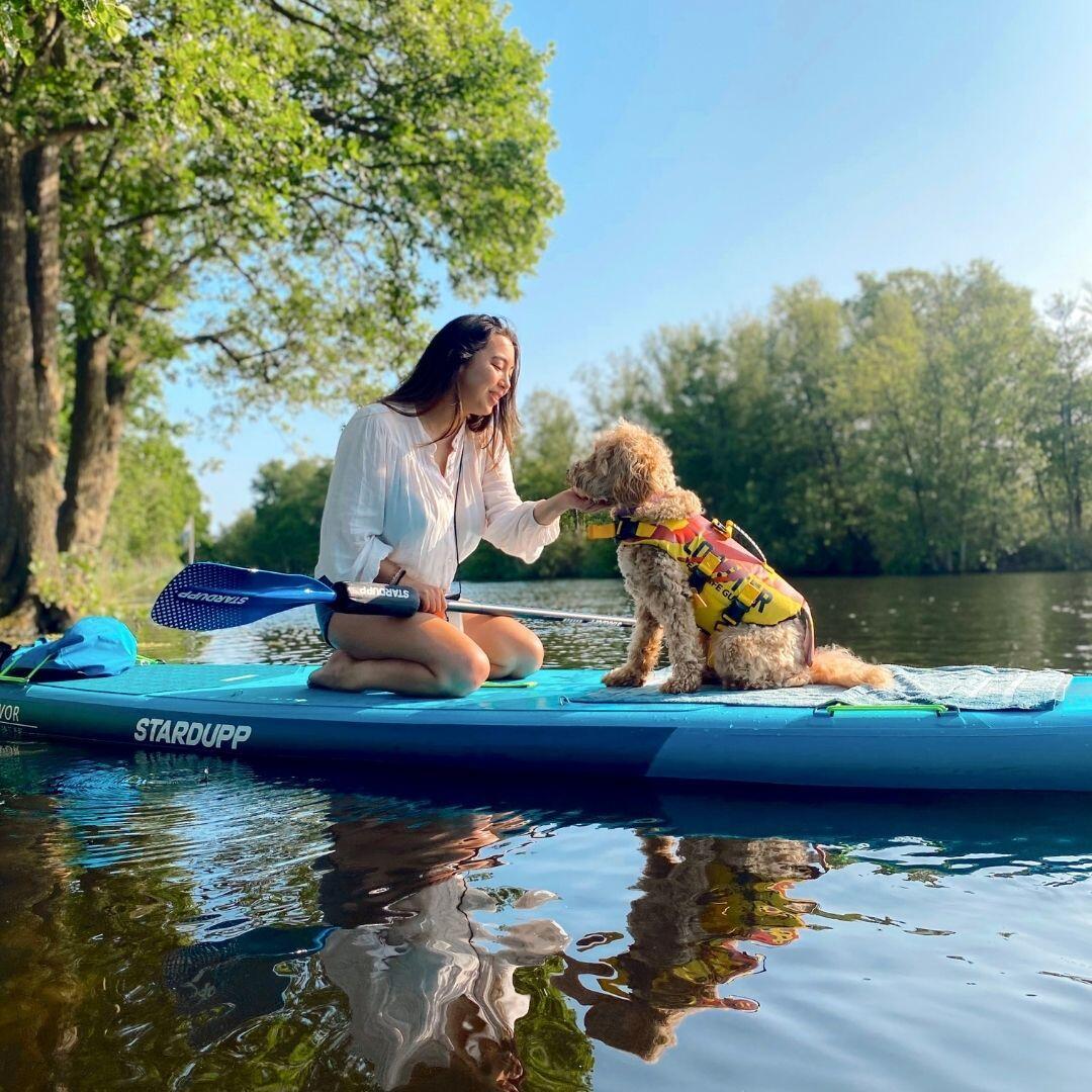 Stardupp Savor 12'2 SUP Set – Aufblasbares Board mit Paddel & Zubehör 3/7