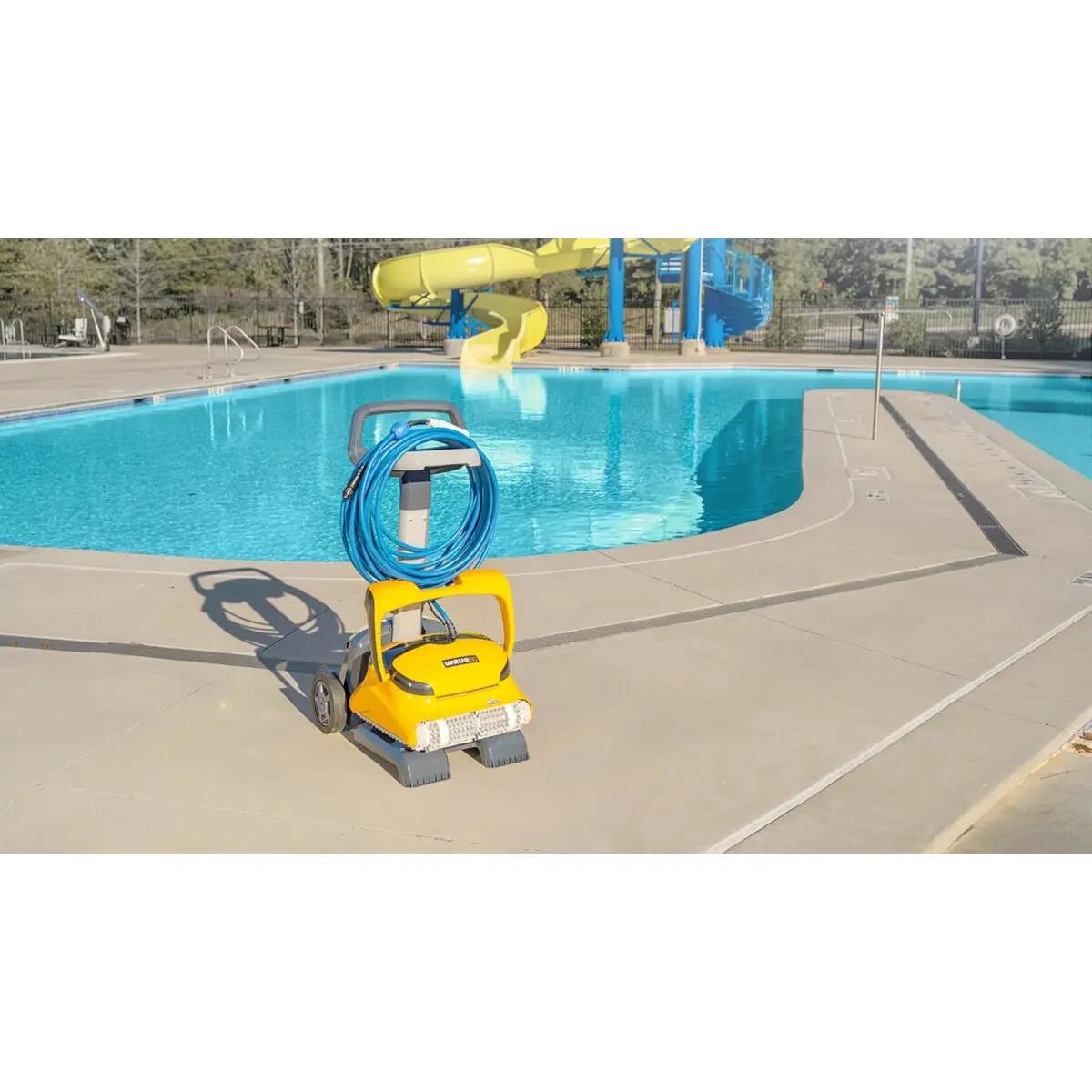 Robot electrique de piscine professionnel 18m brosse combinée 4/5