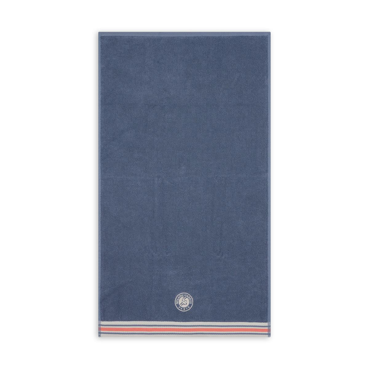 Carre Blanc - Serviette Trousse Sporty Chic Carré Blanc X Roland-garros - Bleu - Serviette - Bleu - Decathlon