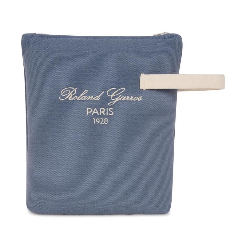 Serviette Trousse Sporty Chic Carré Blanc x Roland-Garros - Bleu