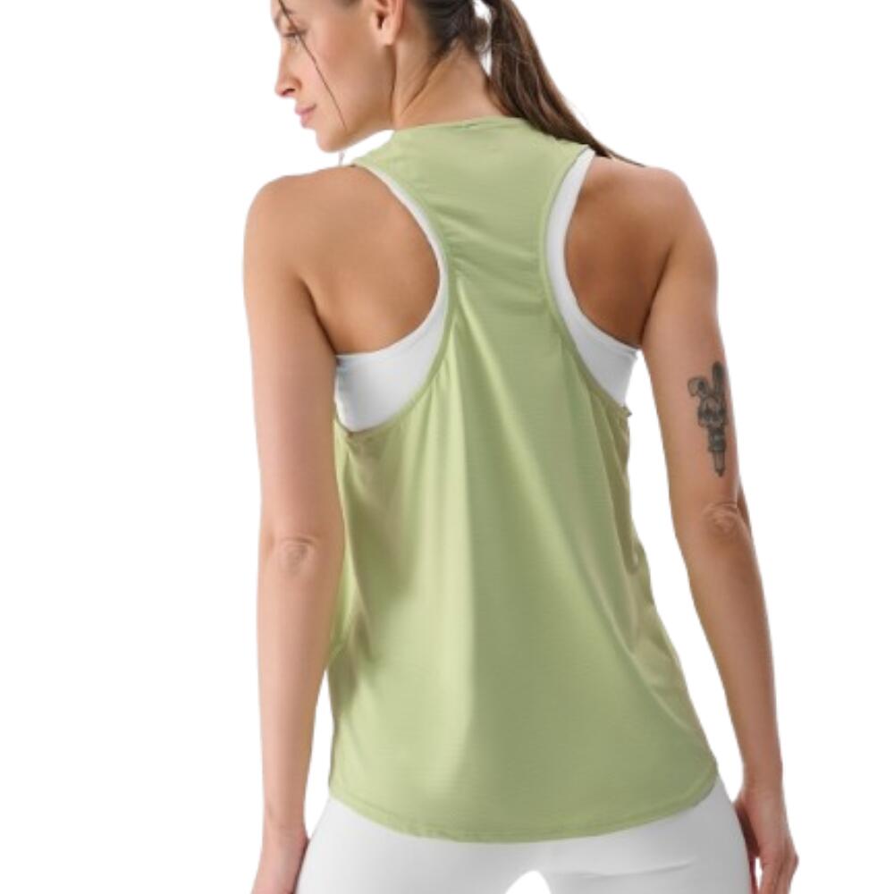 Camiseta técnica Mujer De tirantes 4F SLEEVELESS FNK TFSLF412. Verde 2/6