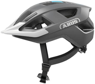 Stadsfietshelm aduro 3.0 led. racegrijs