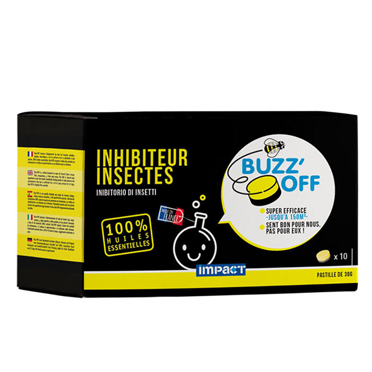 Pastille anti-insecte pour piscine 1/1