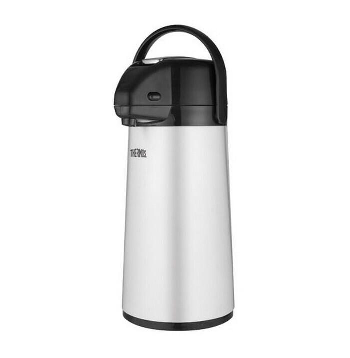 Pichet à pompe isotherme 2,2l inox 1/1
