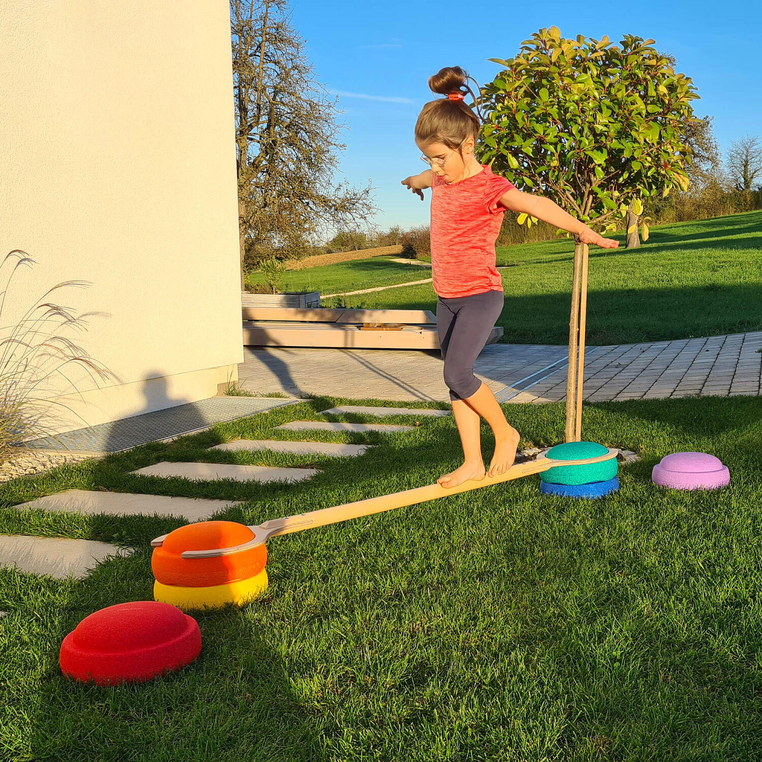 Balancierstange Stapelbaustein Gesundheitssport Unisex 3/4
