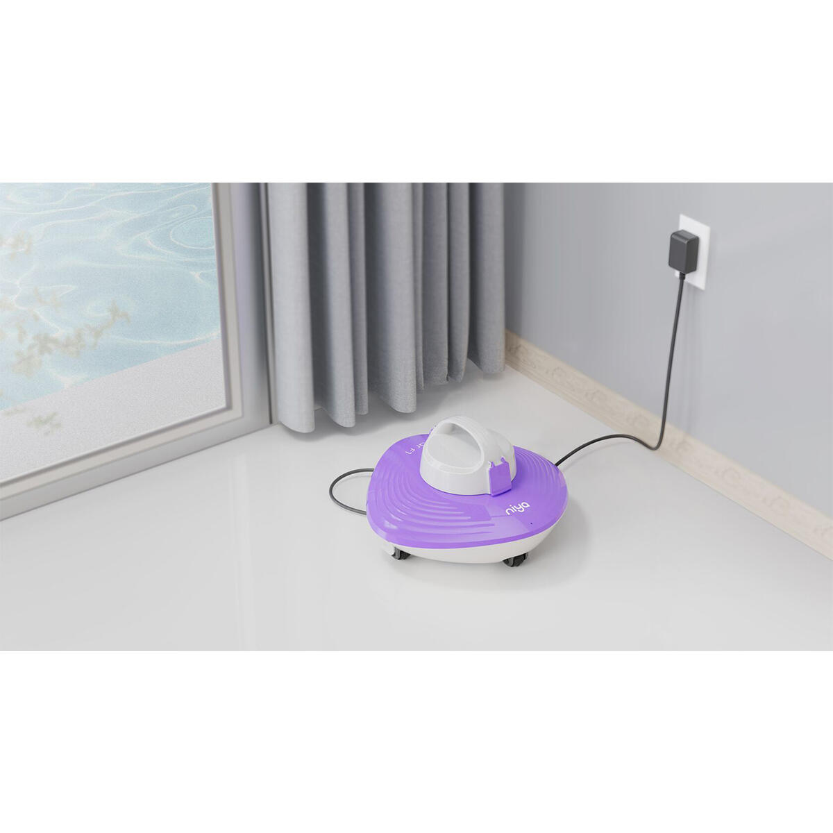 Robot aspirateur de piscine sans fil hors sol, piscines jusqu'à 6 mètres, léger, 2/5