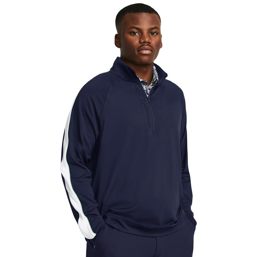 Heren Under Armour Midlayer HZ Midnight Navy 3/5