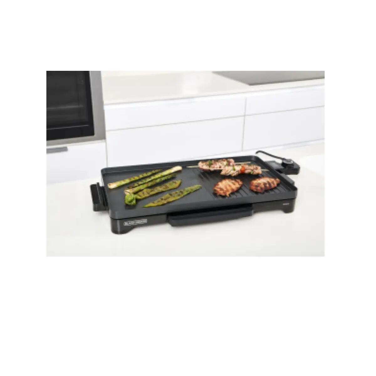 Plancha électrique 2200w 49 x 27cm 3/5