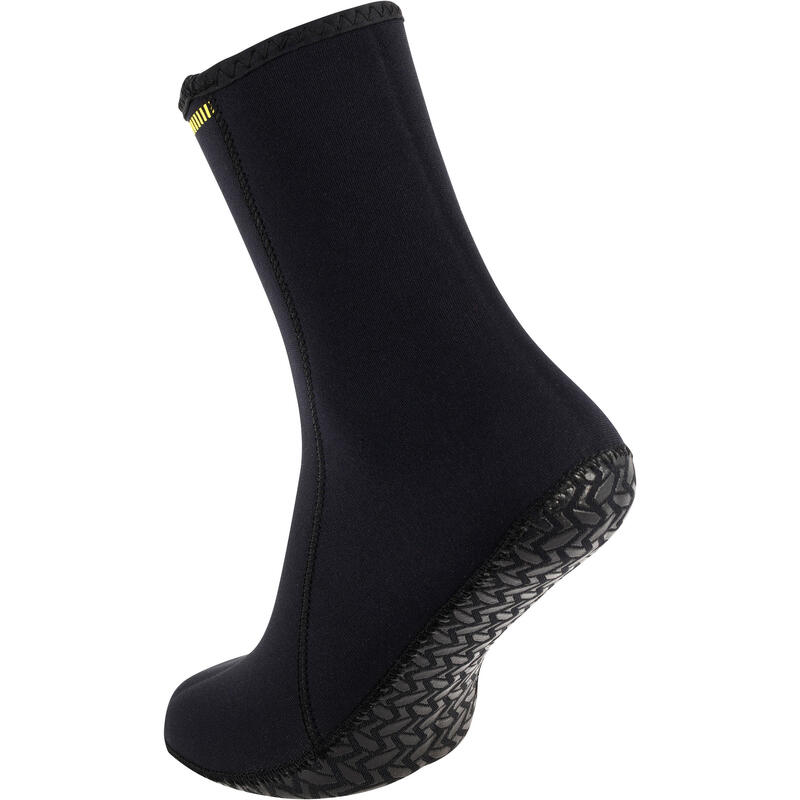 Seconde vie - Chaussons plongée néoprène 3mm - noir - EXCELLENT