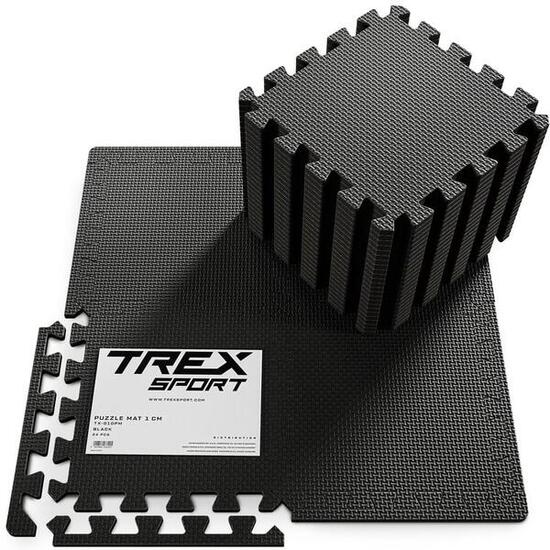Mata puzzle pod sprzęt fitness Trex Sport pianka EVA 1,97m² 10mm 24szt.