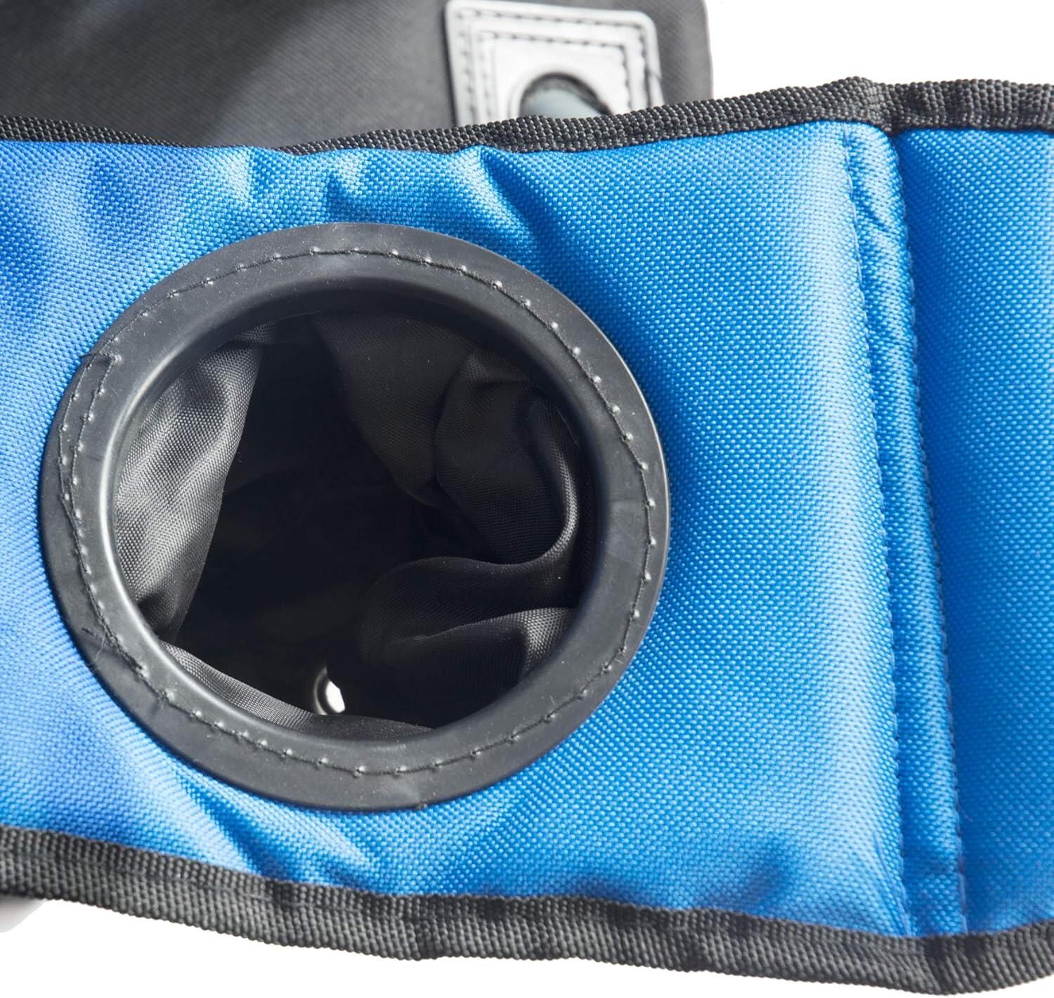 Sillón plegable para camping 95x50x40 Sandwich - CREVICOSTA. Azul 3/4