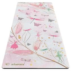 Tapis yoga enfant confort & adhérence - 6mmx61cmx1,51m - Un monde féérique