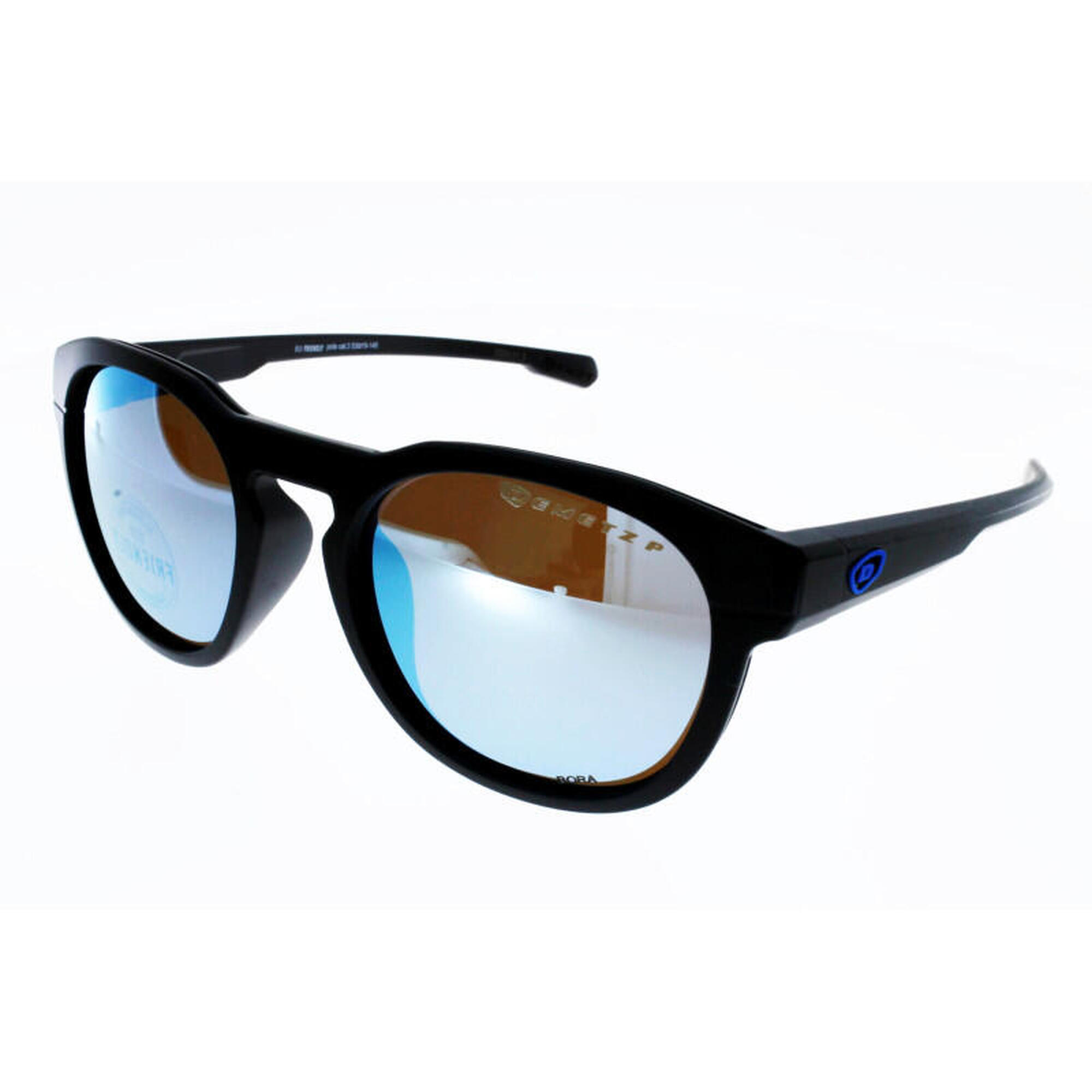 Demetz - Mixtes Demetz Increase Noir Mat Verre Miroir Bleu Polarisé - Lunettes De Soleil - Noir - No Size - Decathlon