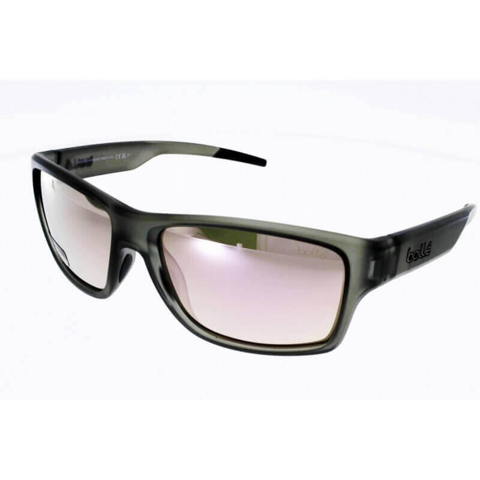 Bolle - Polarisées Mixte Bolle 43004 Status Grise Verre Miroité Rose - Lunettes De Soleil - Gris - No Size - Decathlon