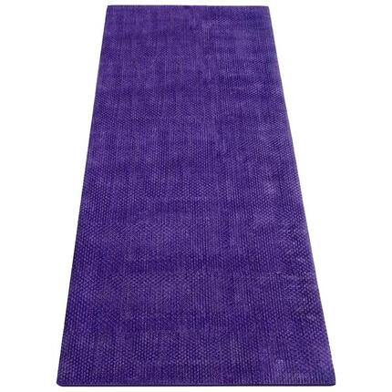Yogamatten aus Gummi & Jutefasern - Eigenanfertigung - 4 mm violett