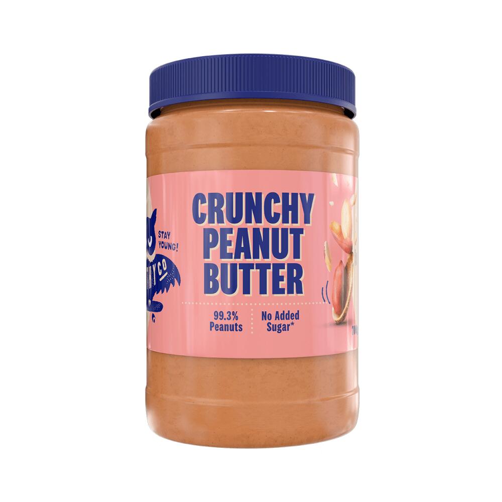 HEALTHYCO HealthyCo Peanut Butter (700g) Crunchy - Alimenti funzionali - Burro di noci