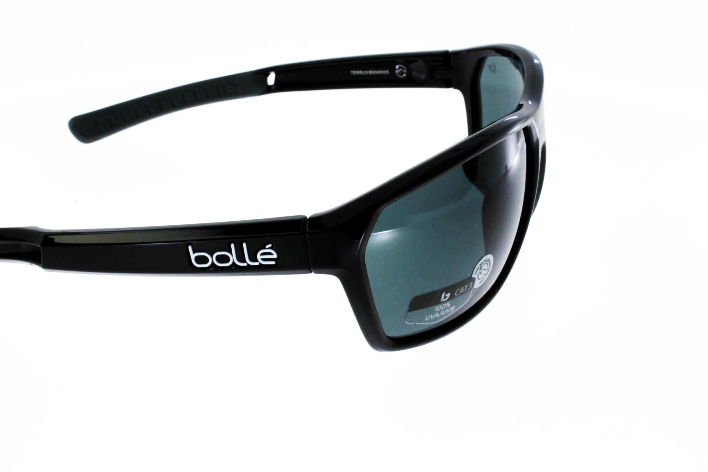 Homme BOLLE 45005 Terrus noir brillant verre indice 3 4/5