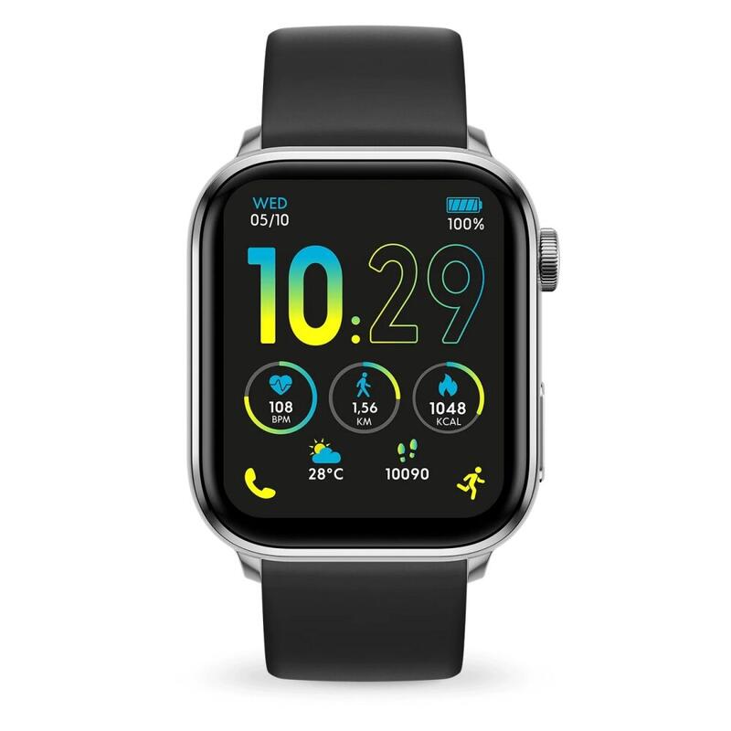 Montre connectée Ice Watch ICE SMART 3.0 - GPS et Strava - 1.78" - Noir/Argent