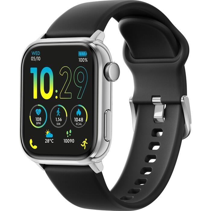 Montre connectée Ice Watch ICE SMART 3.0 - GPS et Strava - 1.78" - Noir/Argent