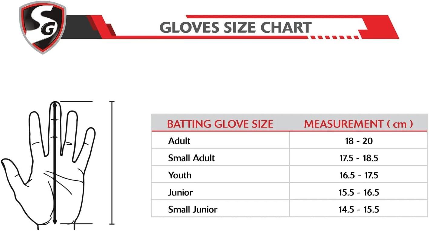 SG Prosoft Cricket Batting Gloves | Für Rechtshänder Batsman 4/4